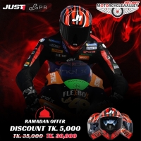 Huge Cashback with Just 1 JGPR Jordi Torres MotoE Helmet